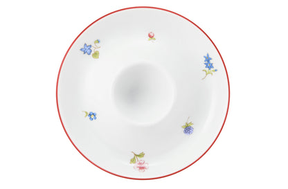 Porzellan-Schale mit Blumenmuster