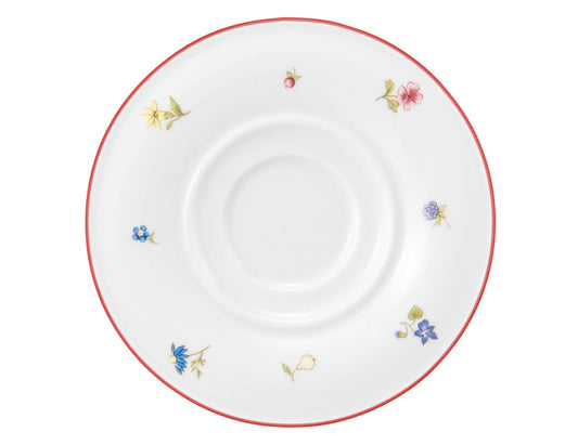 Bunter Teller mit Blumenmuster