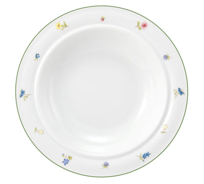 Porzellan-Schale mit Blumenmuster