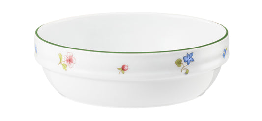 Porzellan-Schüssel mit Blumenmuster