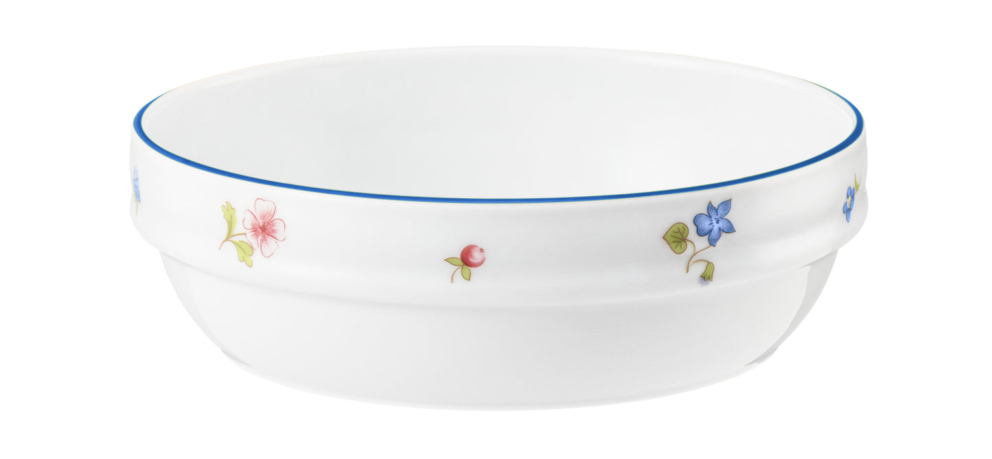 Porzellan-Schüssel mit Blumenmuster
