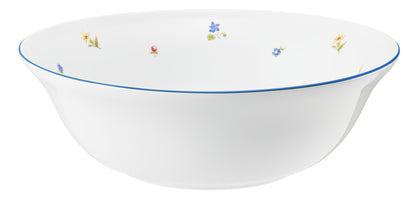 Bunte Porzellan-Schüssel mit Blumenmuster