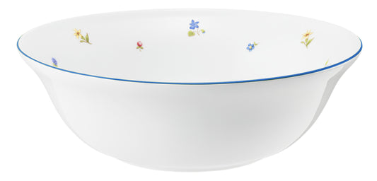Bunte Porzellan-Schüssel mit Blumenmuster