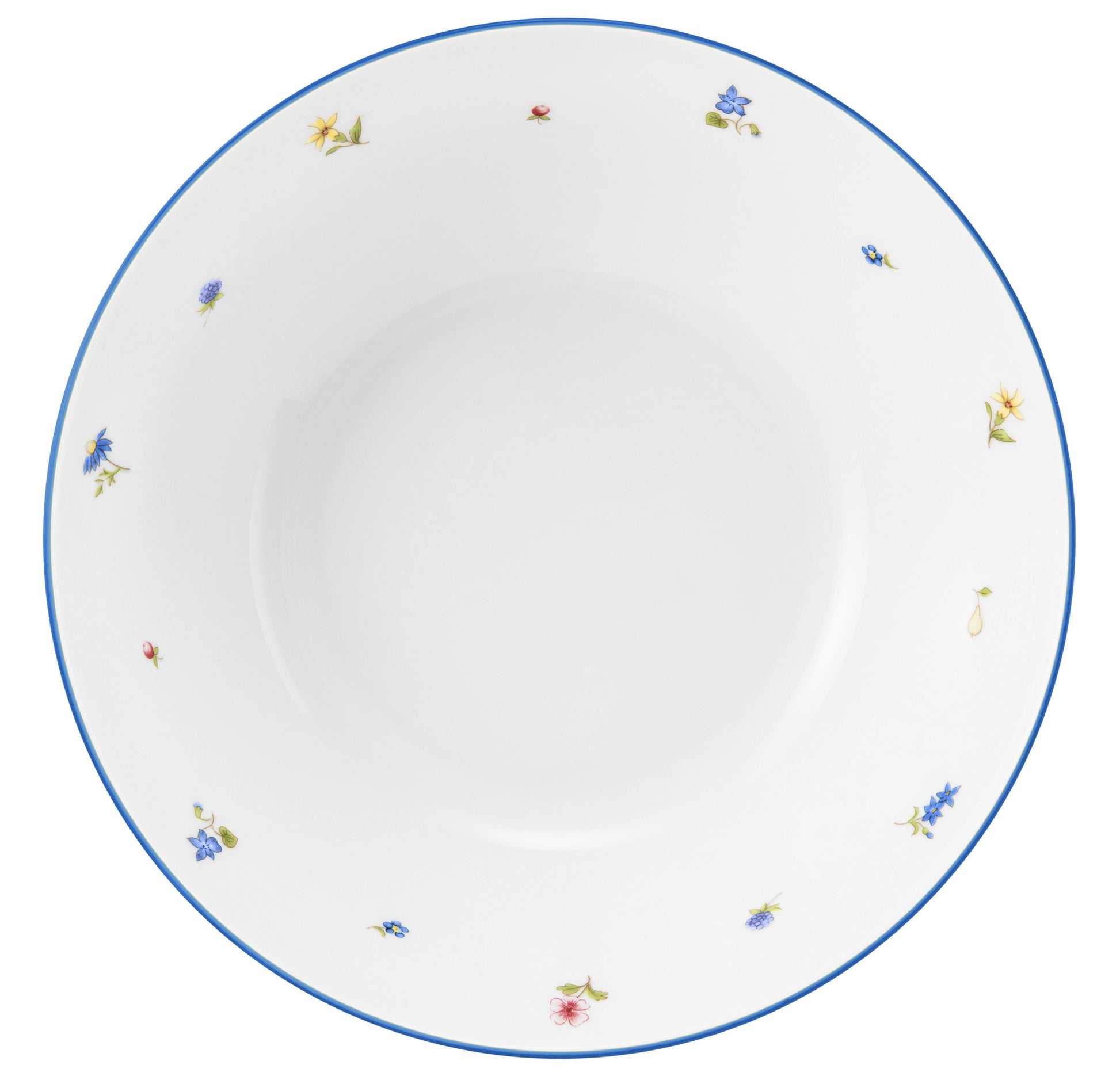 Bunte Porzellan-Schüssel mit Blumenmuster