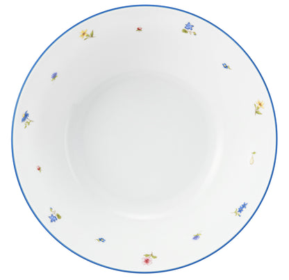 Bunte Porzellan-Schüssel mit Blumenmuster