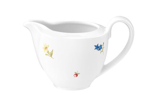 Porzellan-Kaffeekanne mit Blumenmuster