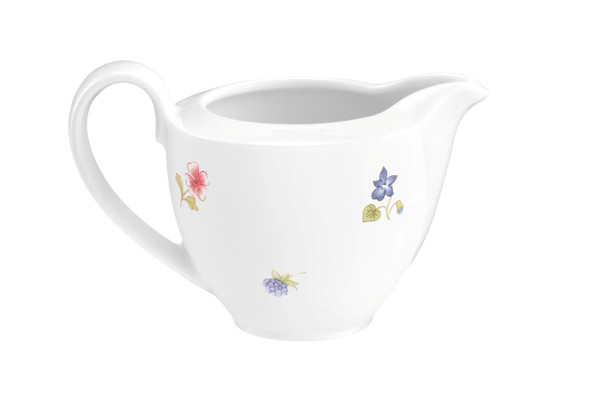 Porzellan-Kaffeekanne mit Blumenmuster