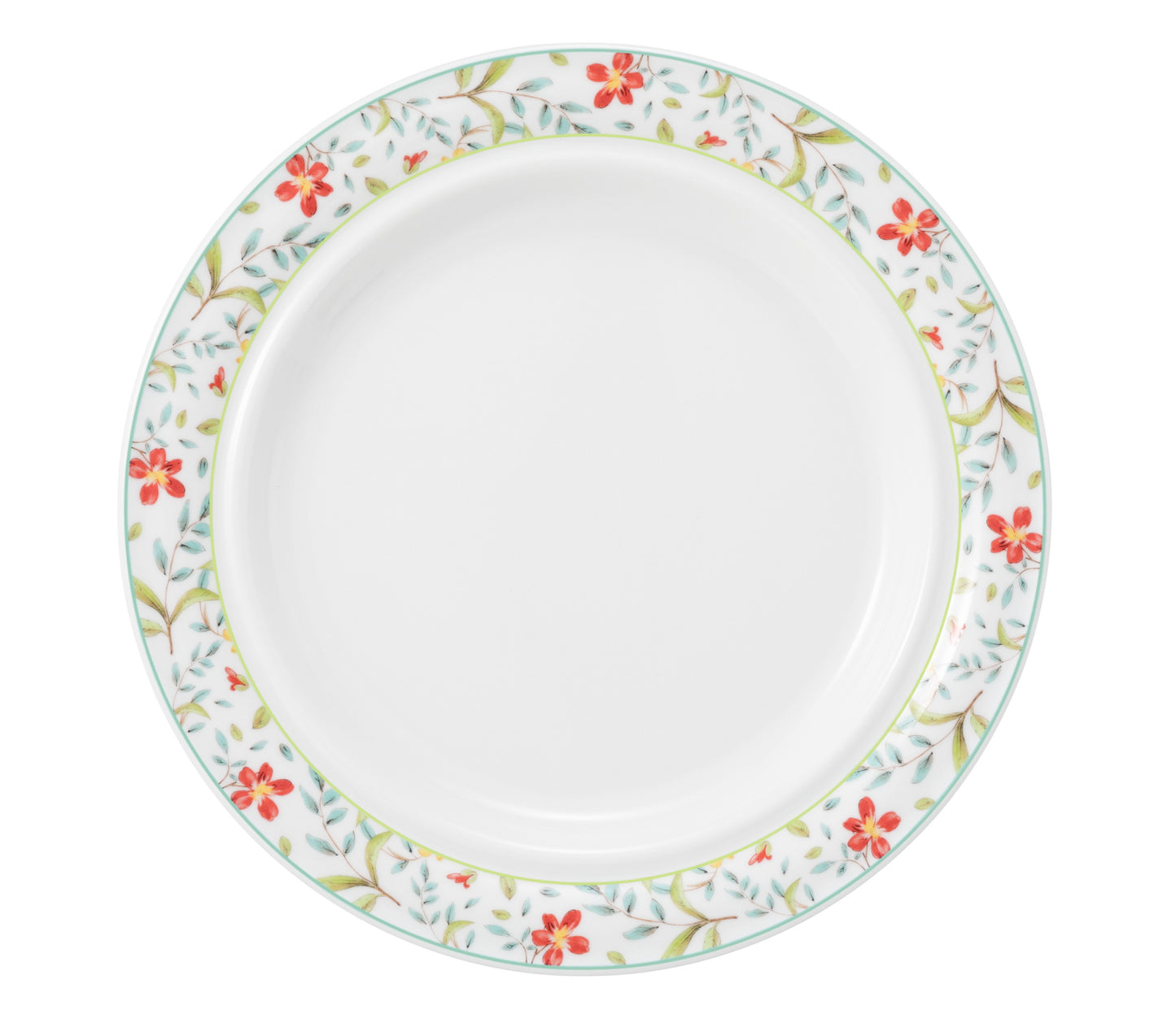 Floraler Speiseteller für Gastronomie