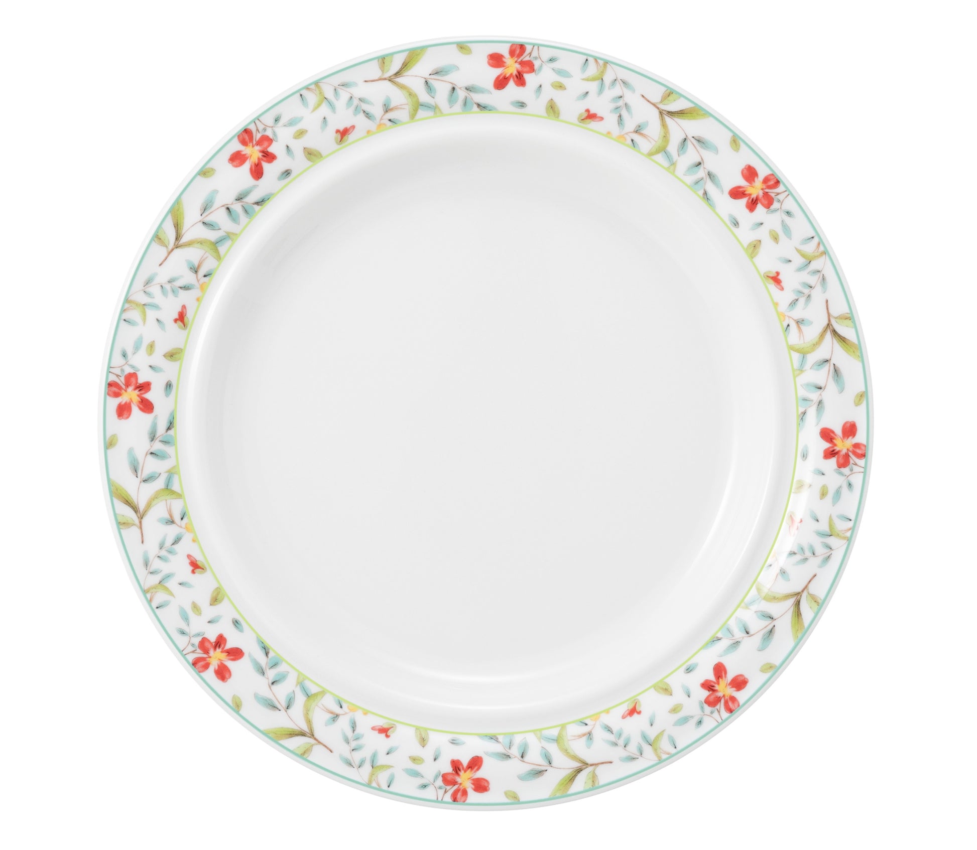 Floraler Speiseteller für Gastronomie