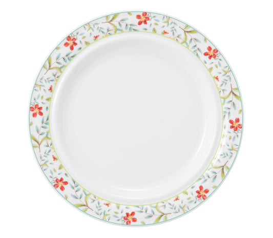 Floraler Speiseteller für Gastronomie