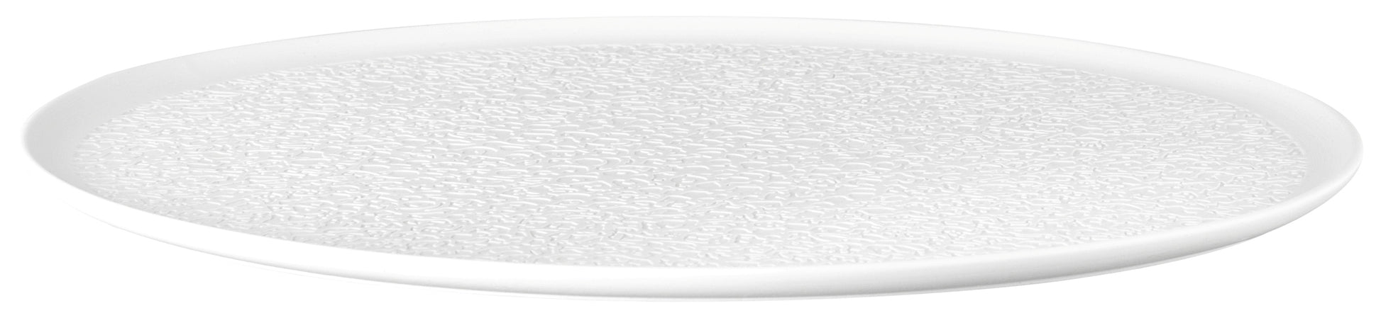 Weißes Tablett, strukturiert, Gastronomiebedarf