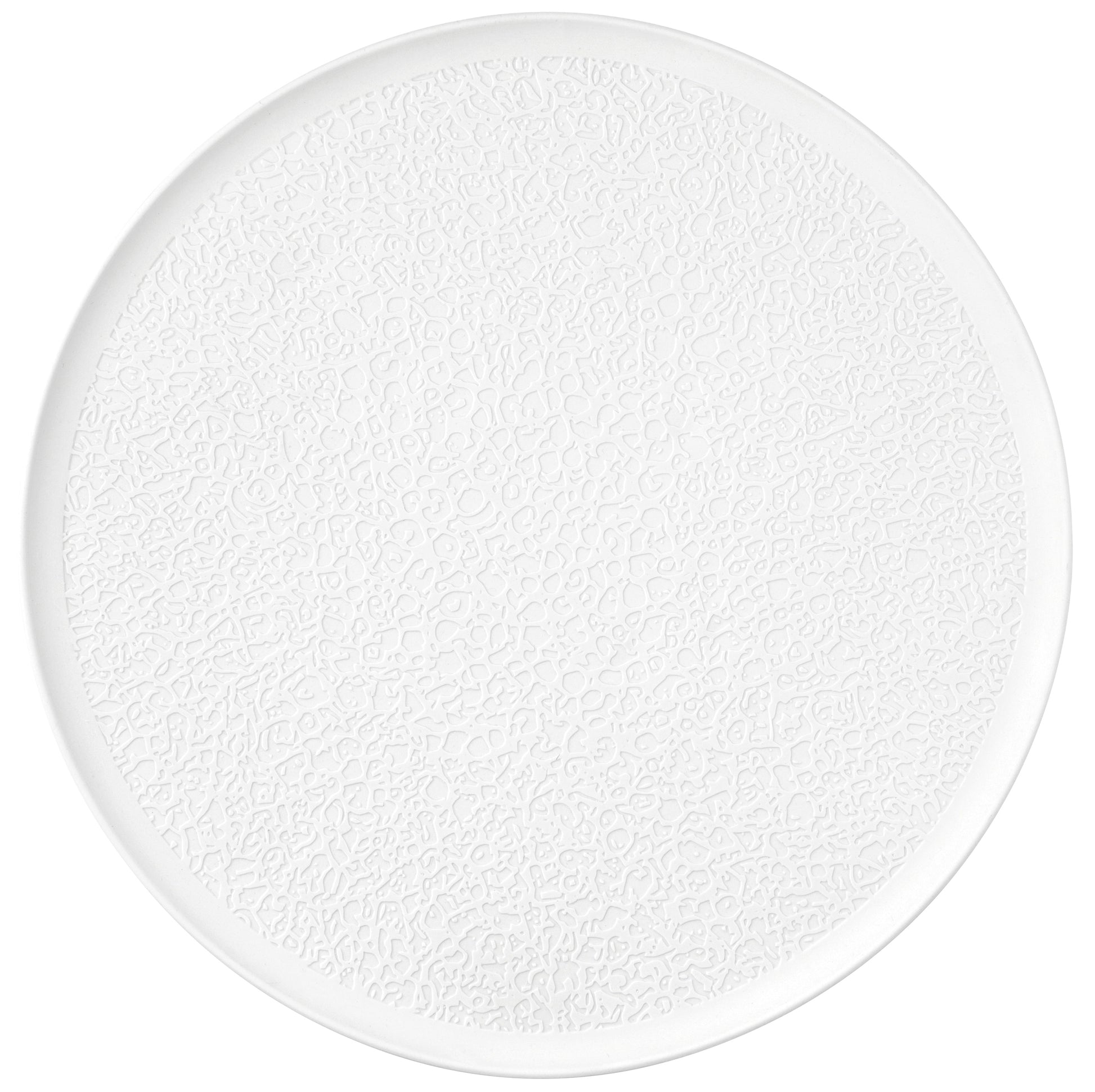 Weißes Tablett, strukturiert, Gastronomiebedarf