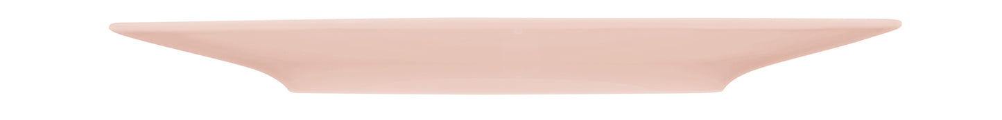 Strukturierter, rosa Teller, Gastronomiebedarf