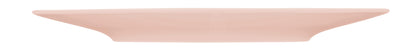 Leere, rosa, dekorative Platte
