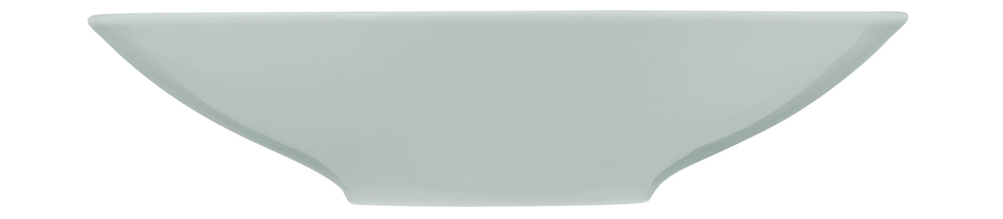 Weiße Schale mit Strukturmuster.