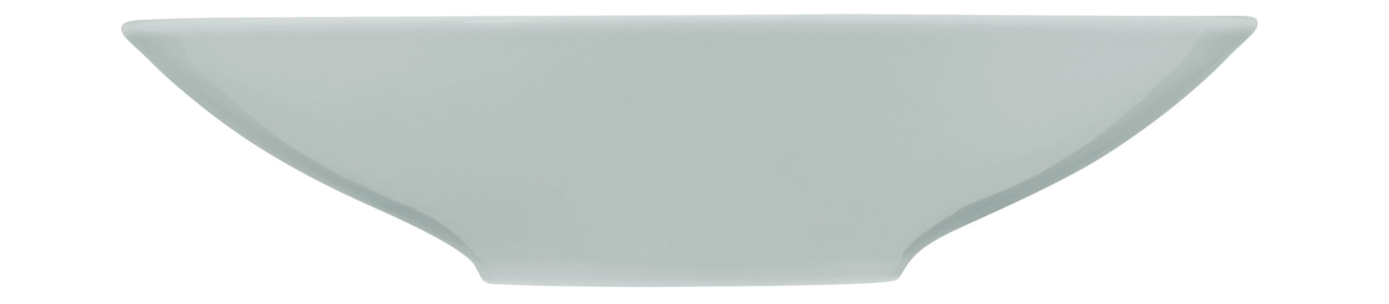 Weiße Schale mit Strukturmuster.
