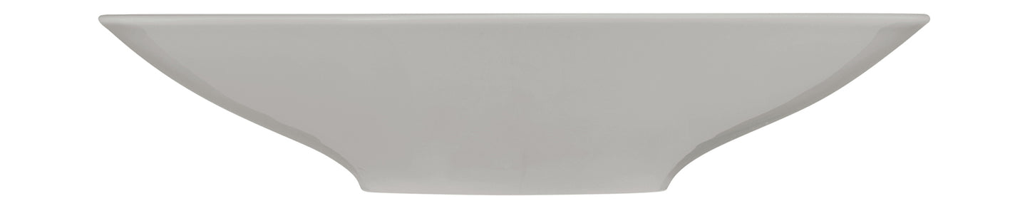 Weiße Schale mit Muster innen