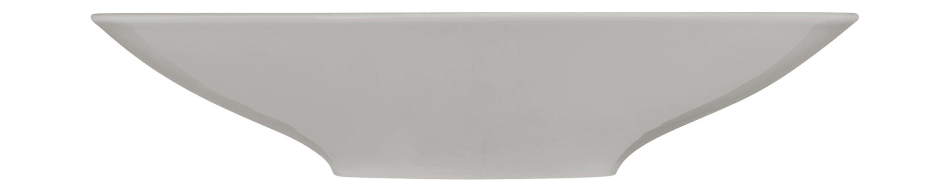 Weiße Schale mit Muster innen