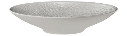 Weiße Schale mit Muster innen