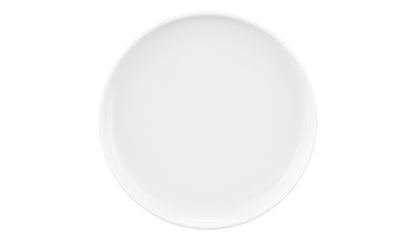 Weißer, leerer Gastronomie-Teller.