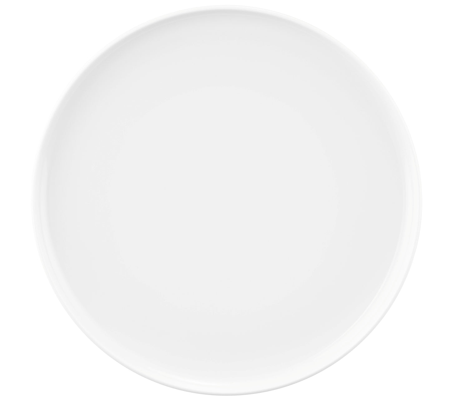 Weißer Teller für Gastronomie