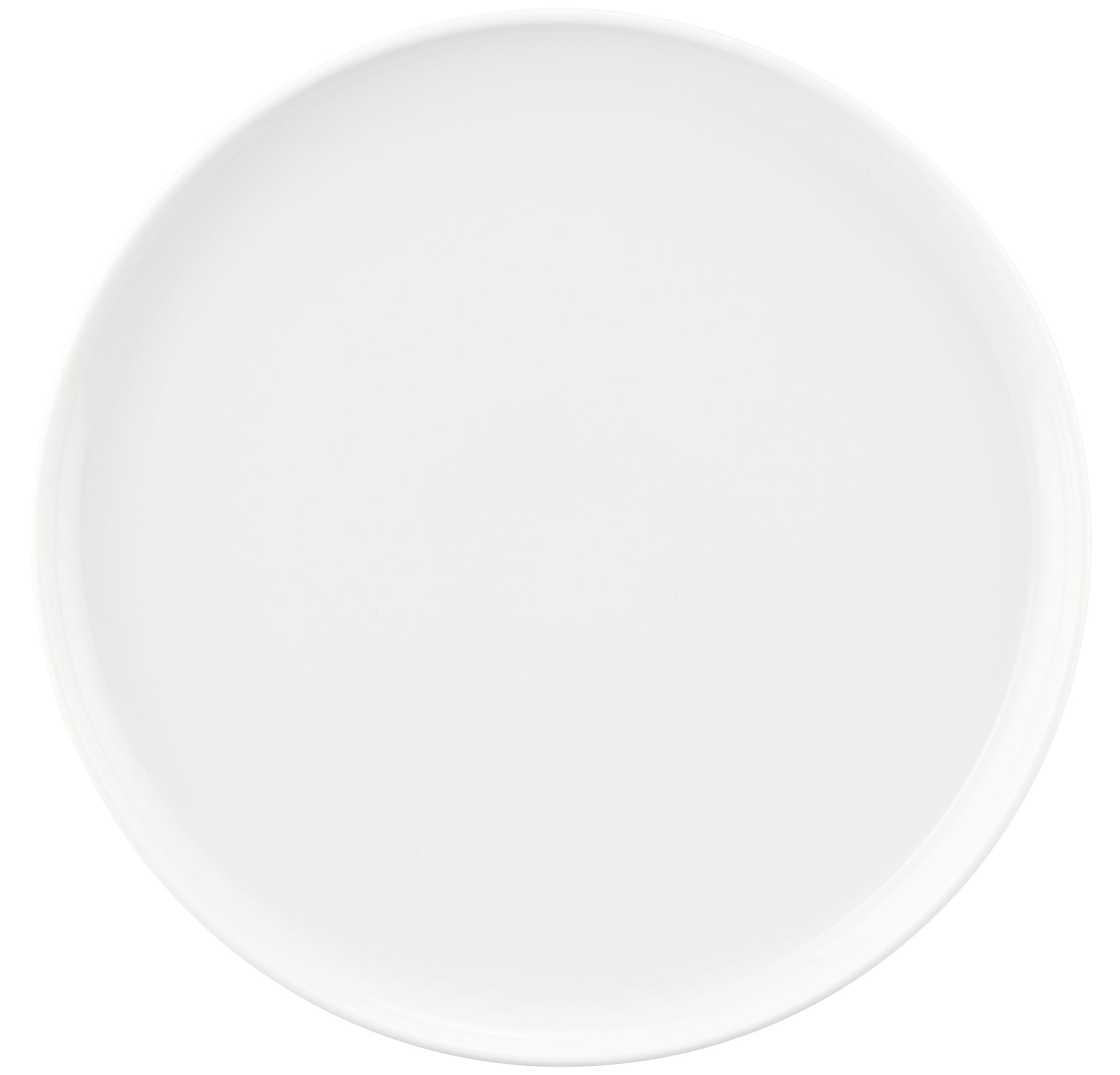 Weiße Servierplatte für Gastronomie
