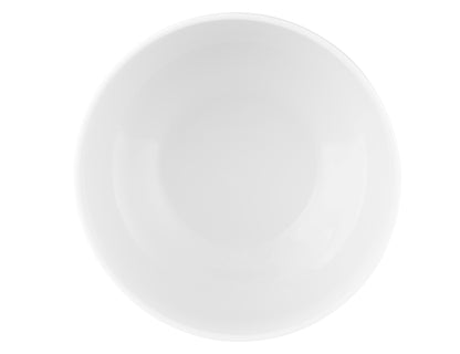 Weiße Schüssel für Gastronomie-Bedarf