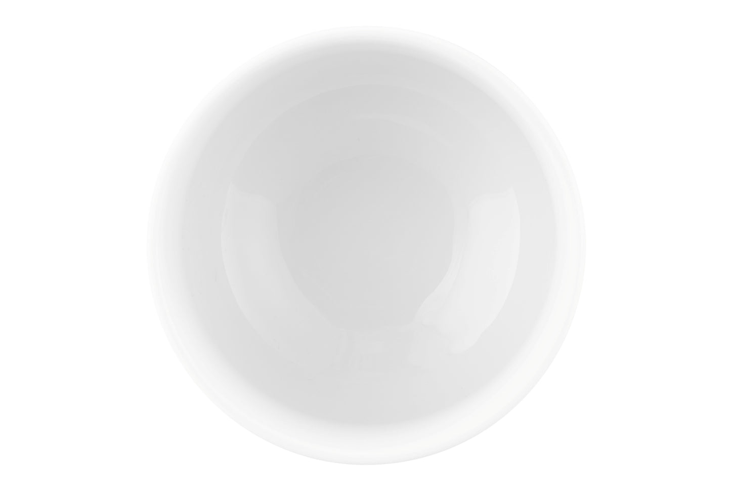 Weiße Schüssel für Gastronomie
