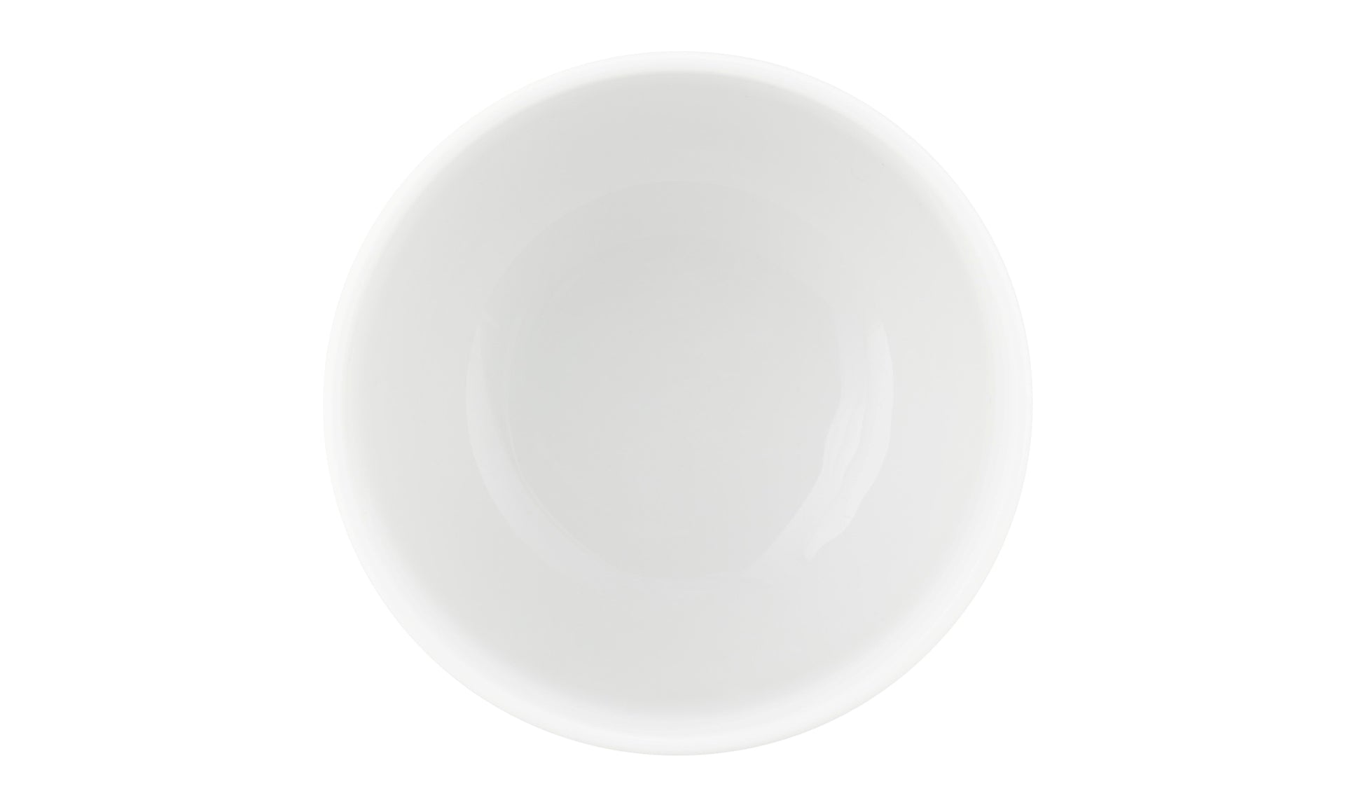 Weiße Schüssel für Gastronomiebedarf