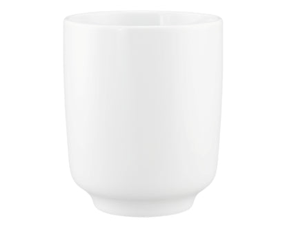 Weiße Keramik-Tasse, B2B Gastronomie