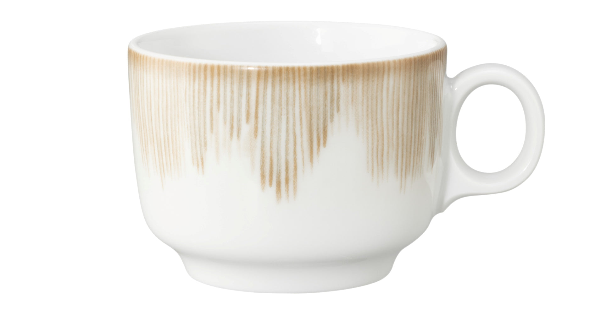 Kaffeetasse mit braunem Muster