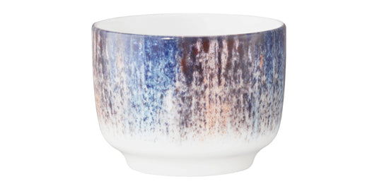 Keramikbecher mit blauem Farbverlauf