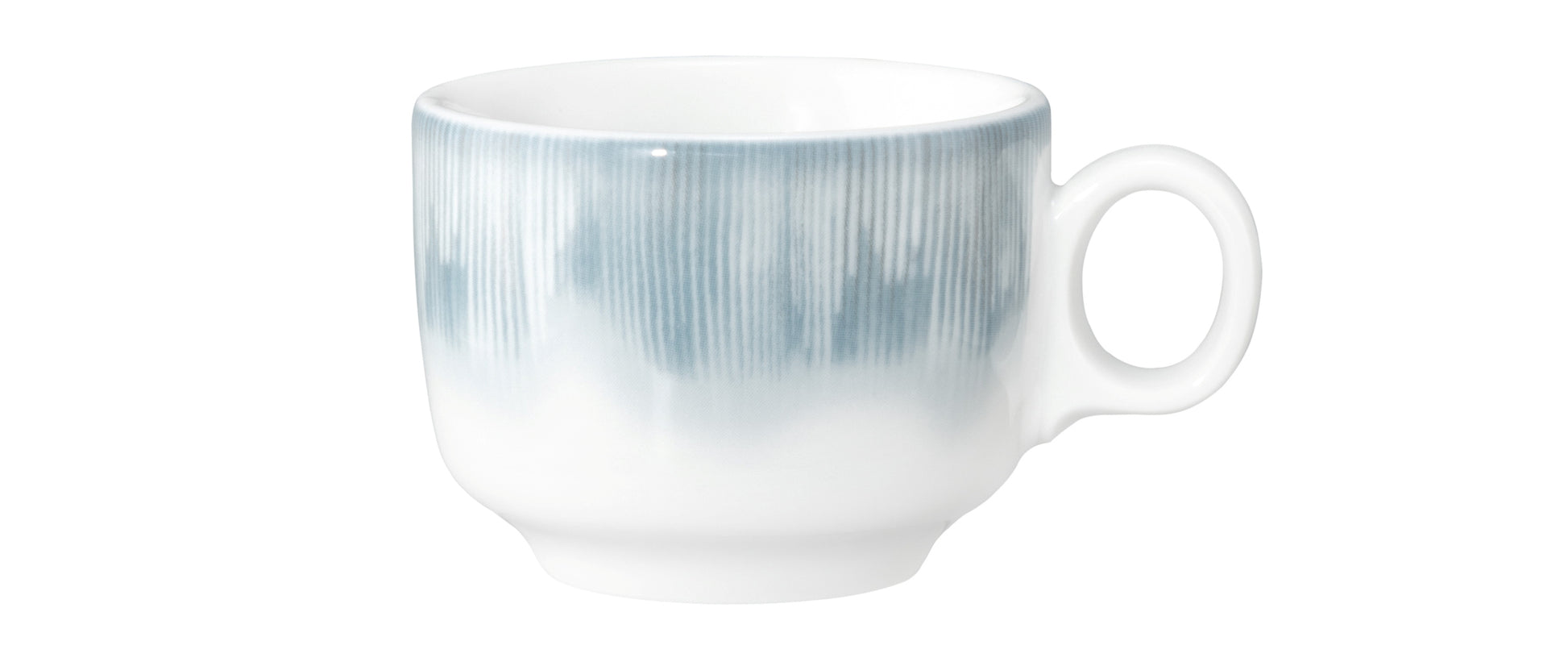 Keramiktasse mit Henkel, Gastronomiebedarf
