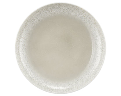 Weiße Schale mit Muster innen