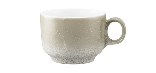 Keramiktasse, neutral, für Gastronomie