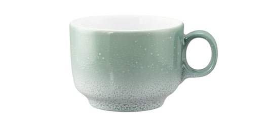 Kaffeetasse mit Spritzmuster