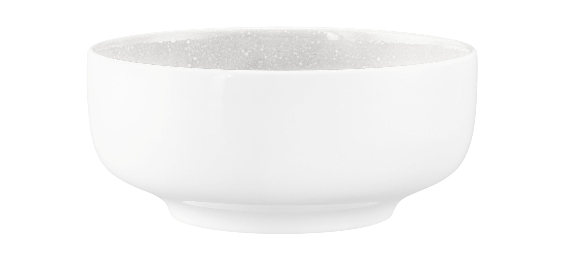 Weiße Schale für Gastronomiezwecke