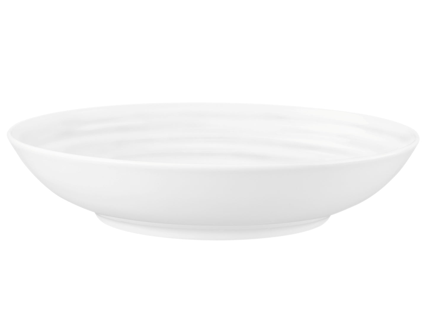 Weiße Schale für Gastronomiezwecke