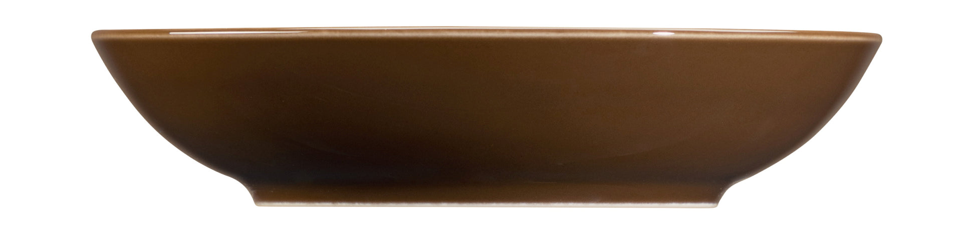 Braune Schale für Gastronomiezwecke
