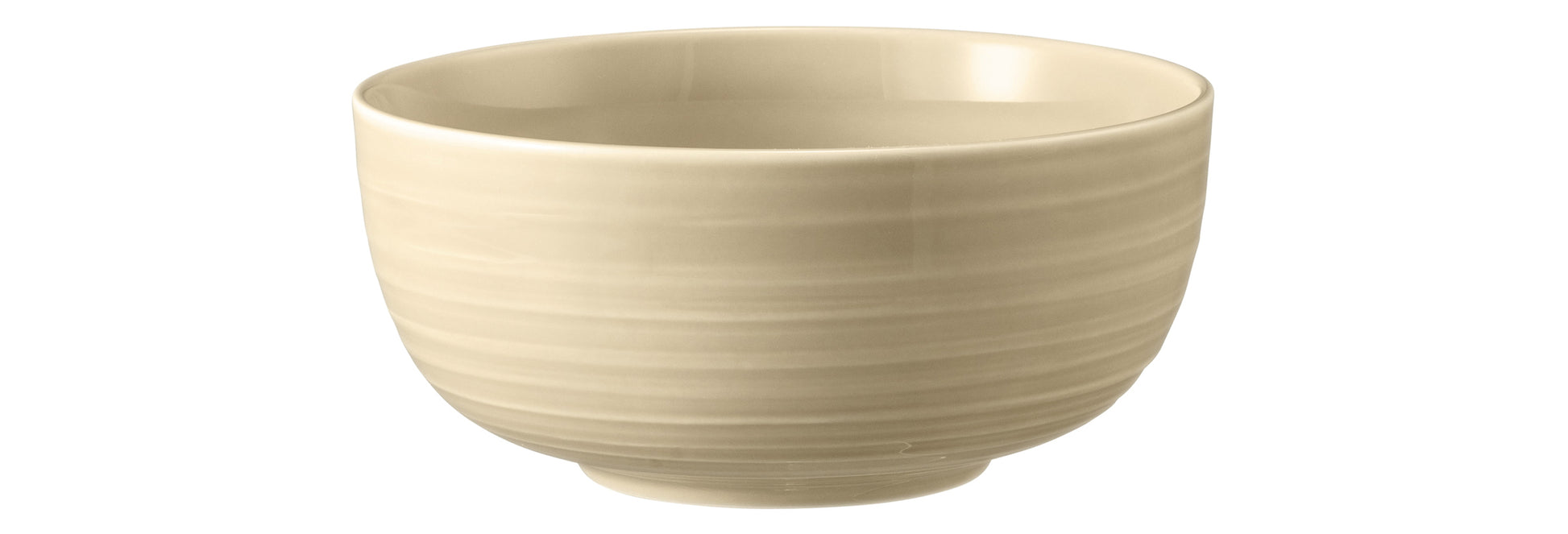 Beige Keramikschüssel für Gastronomie
