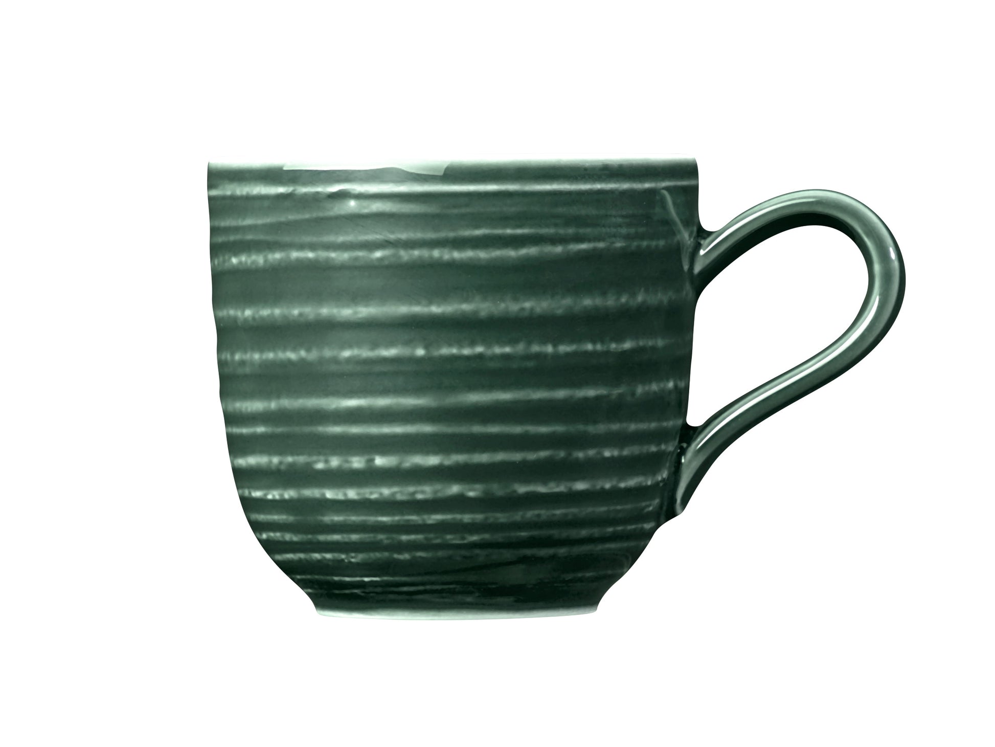 Dunkle Tasse, Gastronomie-Geschirr