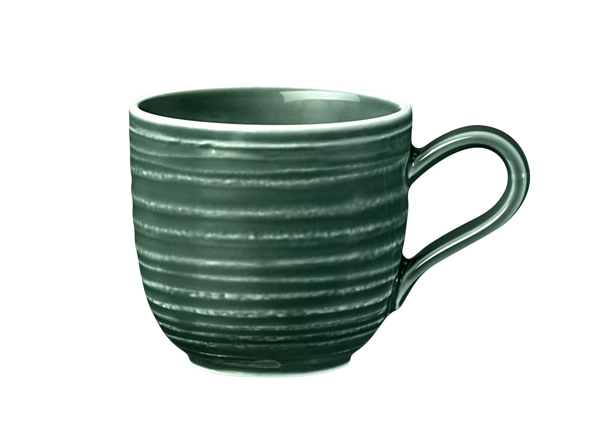 Dunkle Tasse, Gastronomie-Geschirr