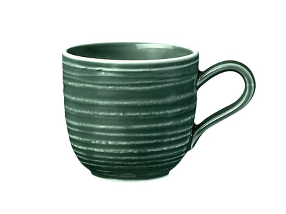 Dunkle Tasse, Gastronomie-Geschirr