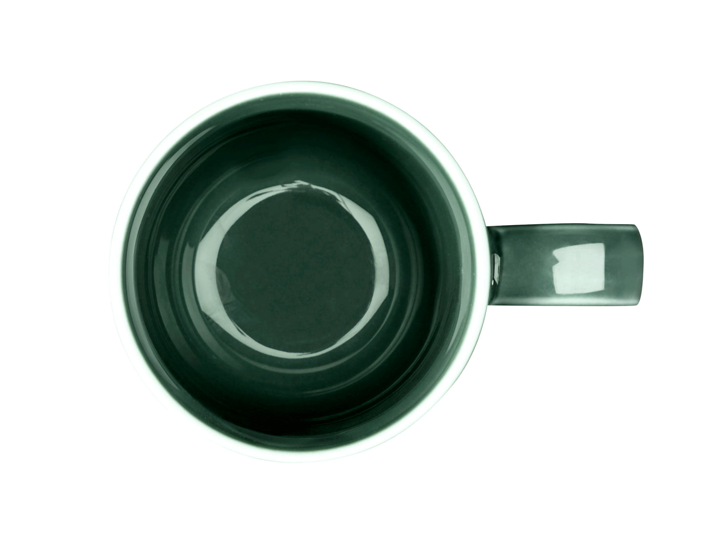 Dunkle Tasse, Gastronomie-Geschirr