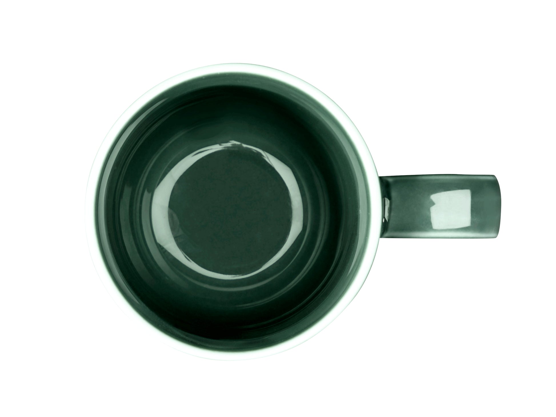 Dunkle Tasse, Gastronomie-Geschirr