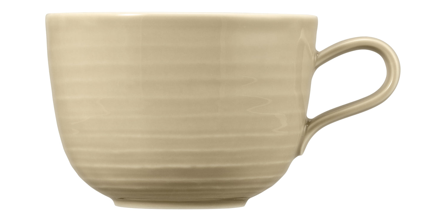 Beige Tasse für Gastronomiebedarf.