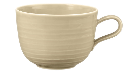 Beige Tasse für Gastronomiebedarf.