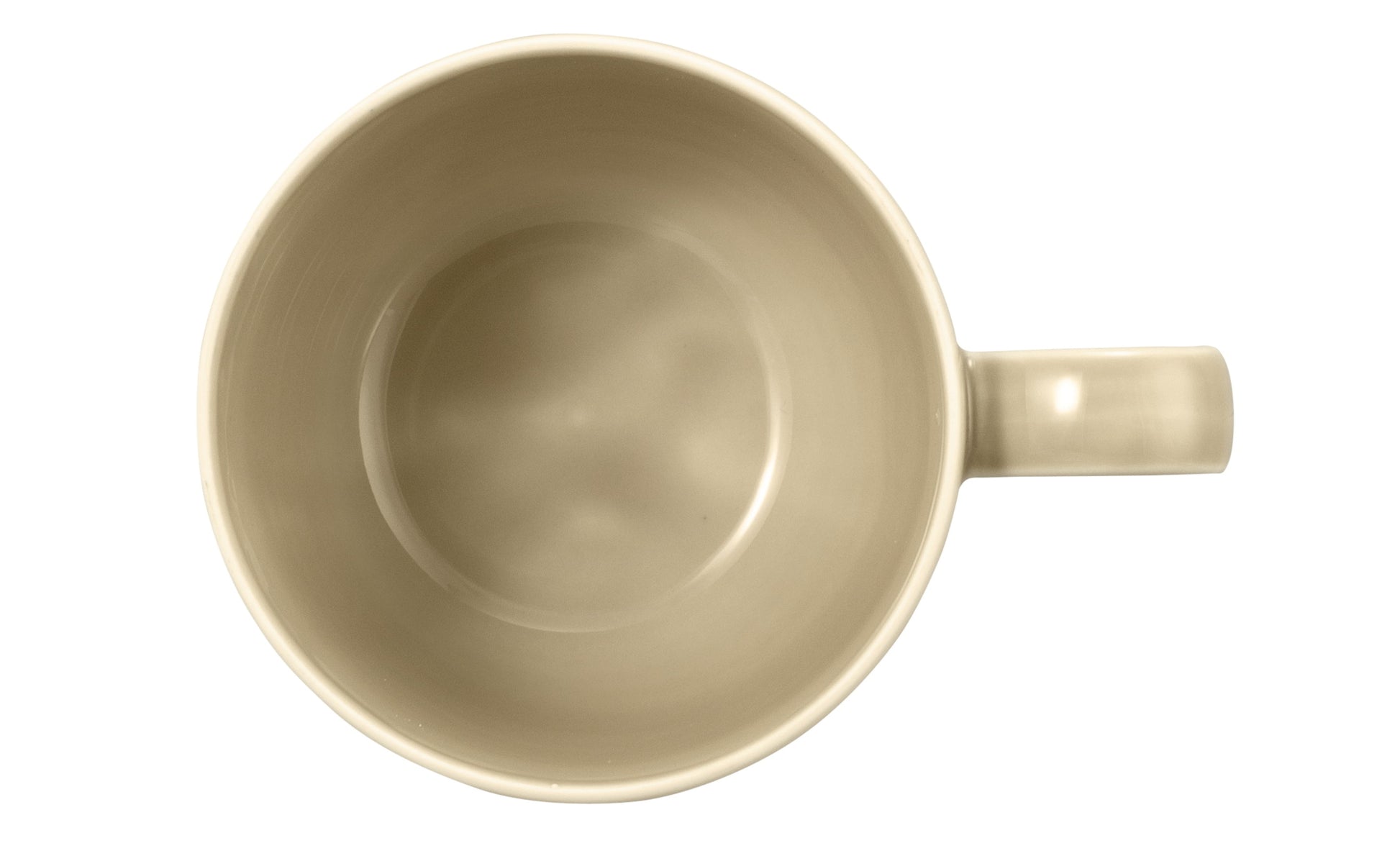 Beige Tasse für Gastronomiebedarf.