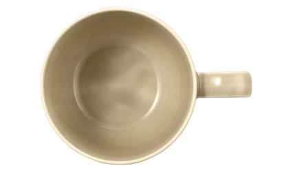 Beige Tasse für Gastronomiebedarf.