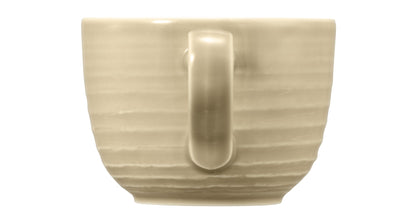 Beige Tasse für Gastronomiebedarf.